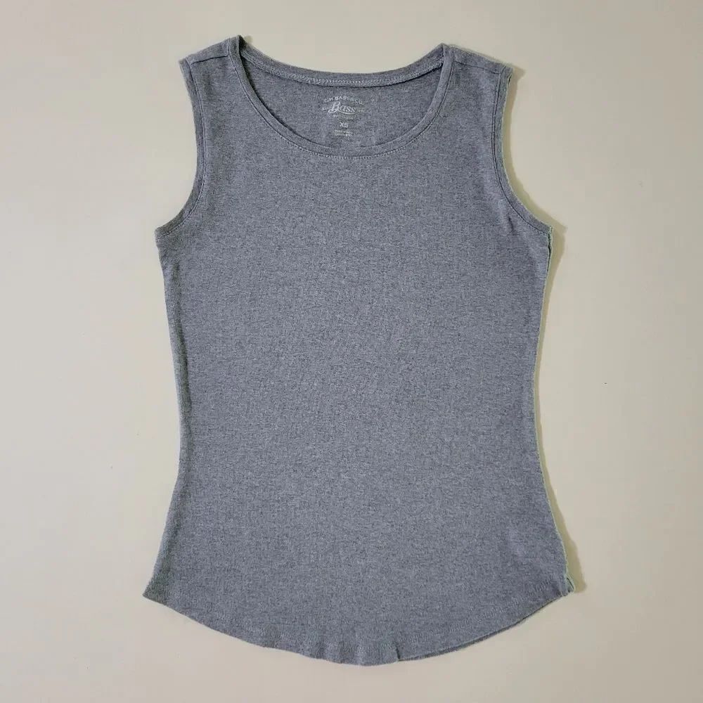 G.H. Bass Women's Gray Tank Top